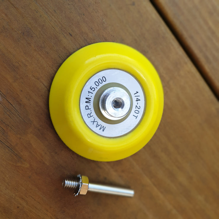 Paint Gear 77mm Sanding Kit (x4 Wheel Repair) + Drill Adaptor Backing Pad