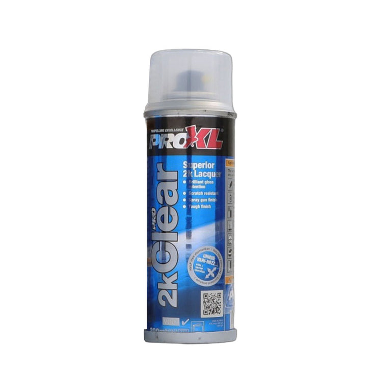 PROXL - Pro2Kclear Aerosol 2k Lacquer Clearcoat (2 sizes)