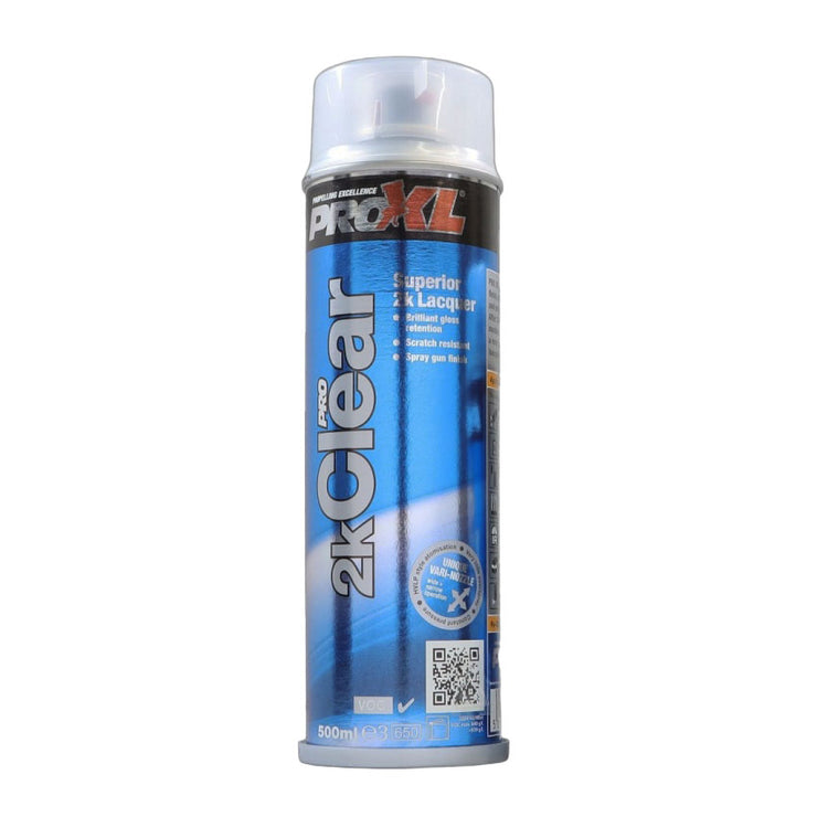 PROXL - Pro2Kclear Aerosol 2k Lacquer Clearcoat (2 sizes)