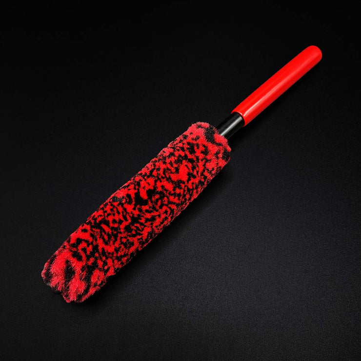 Faux Wool Alloy Wheel Brush set (2PCS)