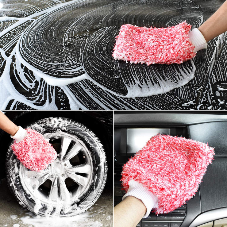 Ultra Soft Microfiber Wash Mitt