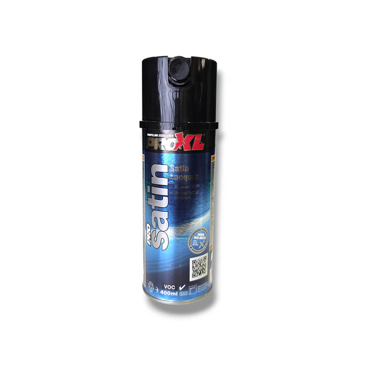 Bernardo Ecenarro Black Satin 1K Synthetic Lacquer Aerosol – 400mL Car Body Paint, Spain Made
