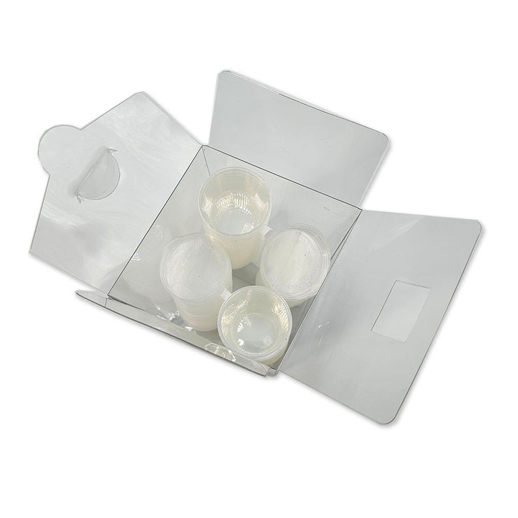 Paint Mixing Pots with Lids & Stirrers (25ml)