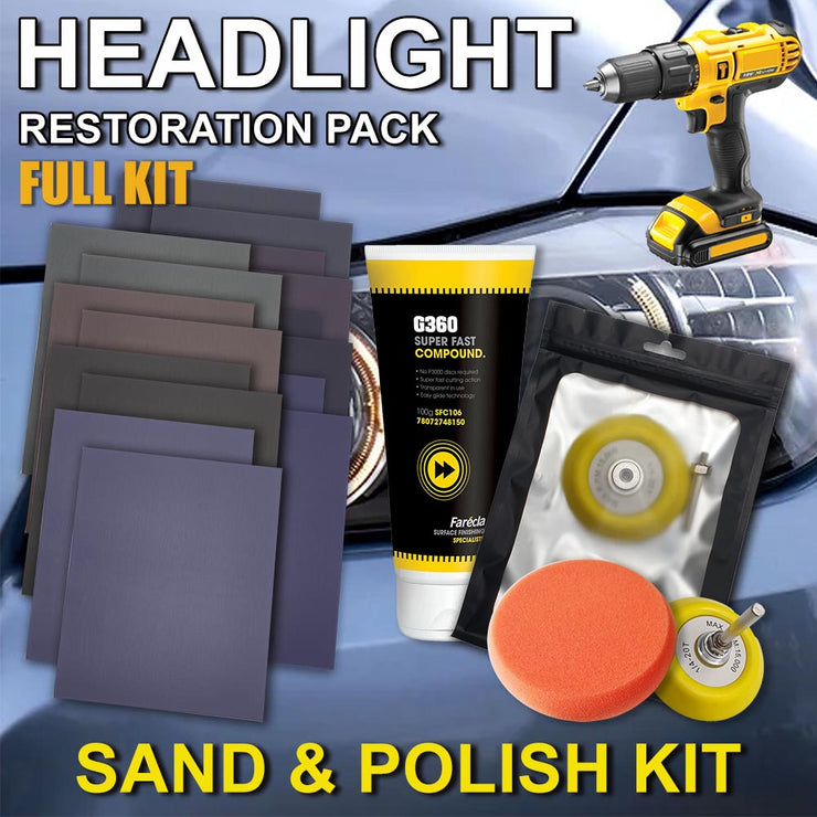 Headlight Restoration Kit