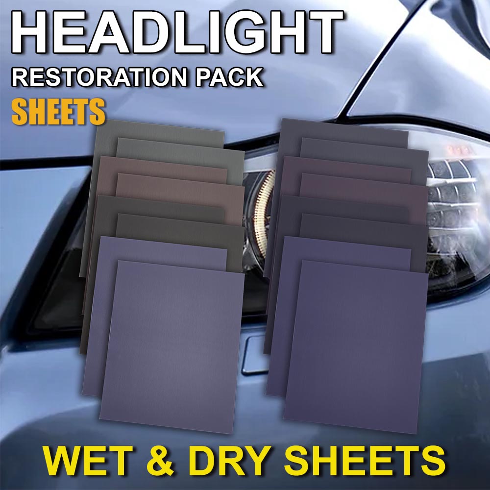 Headlight Restoration Pack (Sandpaper Only) – Paint Gear Products