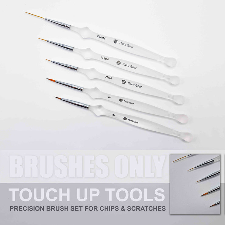 Chip & Scratch Precision Touch Up Brushes (5 PCS)